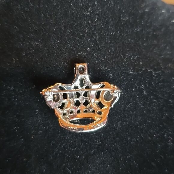 TIFARI CROWN PIN! Vintage Jewlery, Stamped, 1950's! - Picture 6 of 7